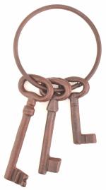 UDLTD Cast Iron Jailers Key Ring